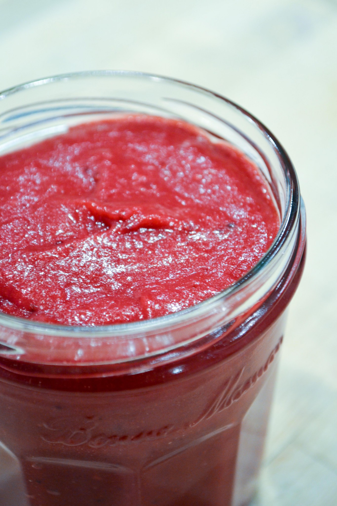 cranberry curd