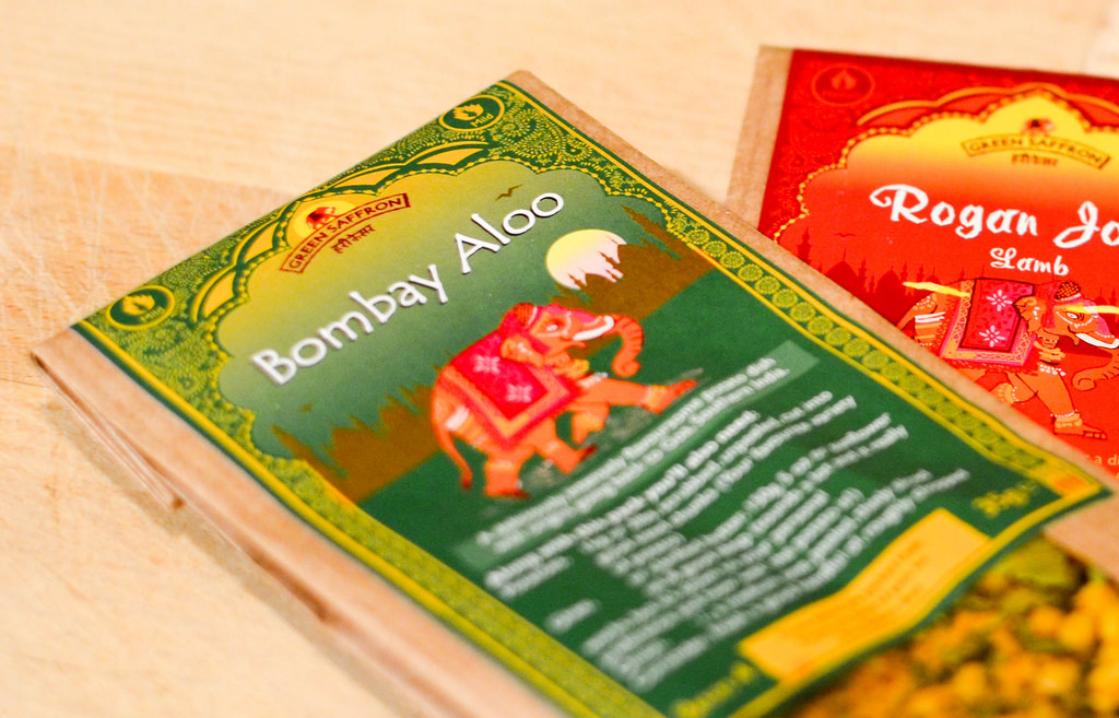 Green Saffron Bombay Aloo Spice Mix