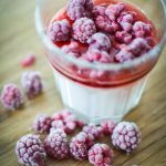 raspberry pannacotta