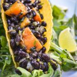 Black Bean and Butternut Squash Tacos with Hillfarm's Salad Dressing