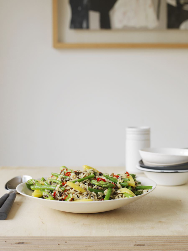 Simple salads with added grains - so easy