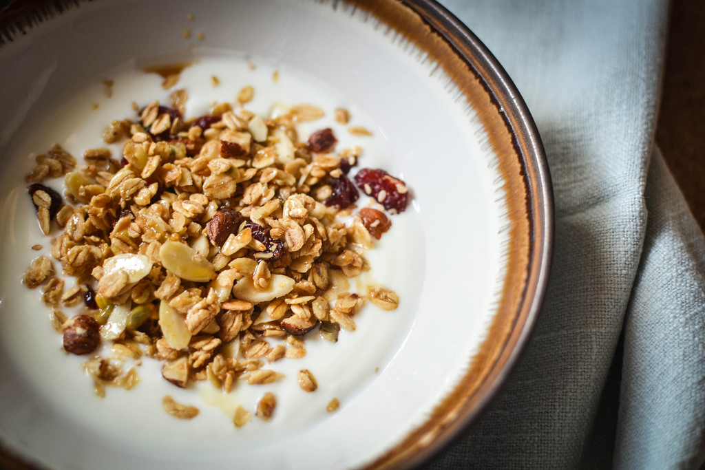 Granola made in the Tefal Actifry